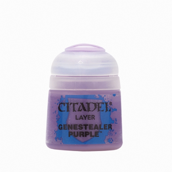 Colore Citadel Layer viola Genestealer Purple da 12ml per pittura miniature Warhammer - 1