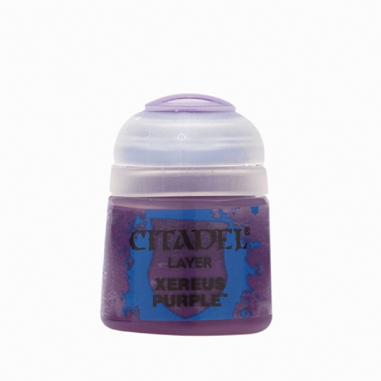 Colore Citadel Layer viola Xereus Purple da 12ml per pittura miniature Warhammer - 1