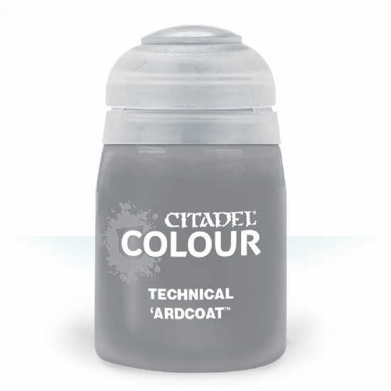 Colore Citadel Technical Varnish Ardcoat per proteggere miniature effetto lucido da 24ml per pittura basette basi miniature Warhammer opaco e uniforme - 1