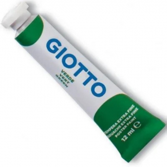 Colori a Tempera Giotto Colori Singoli  Assortiti Ottima Coprenza Tubetto 12ml - 2