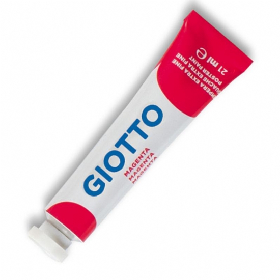 Colori a Tempera Giotto Colori Singoli  Assortiti Ottima Coprenza Tubetto 21ml - 2