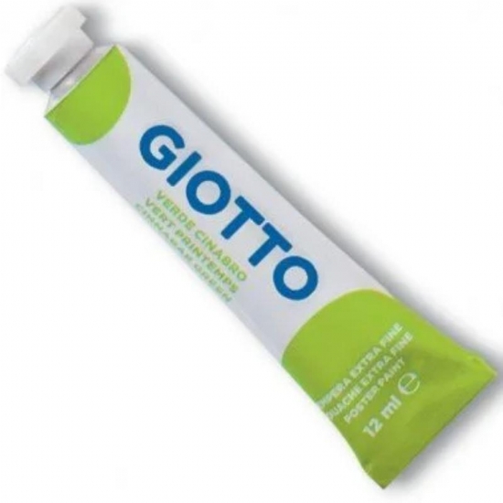 Colori a Tempera Giotto Colori Singoli  Assortiti Ottima Coprenza Tubetto 12ml - 2