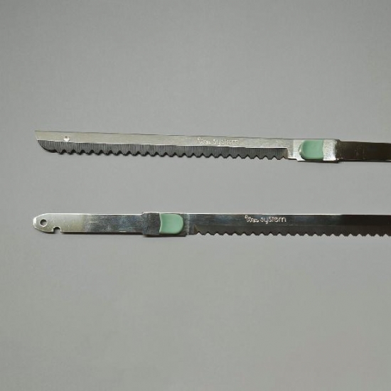 Coltello Elettronico Vintage Moulinex Electronic con 2 Lame Rimovibili per Pane e Carne - 2