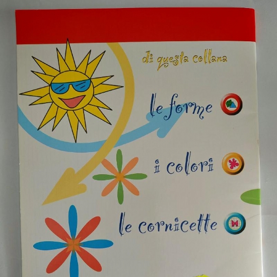 Conosciamo gli Opposti e Contrari Album da Colorare per Bambini  Copertina Flessibile Granata - 2