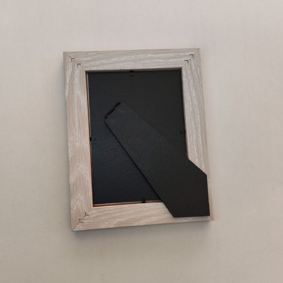 Cornice da tavolo nascita battesimo maschio femmina legno rosa azzurro foto 13x18 cm fotografia - 2