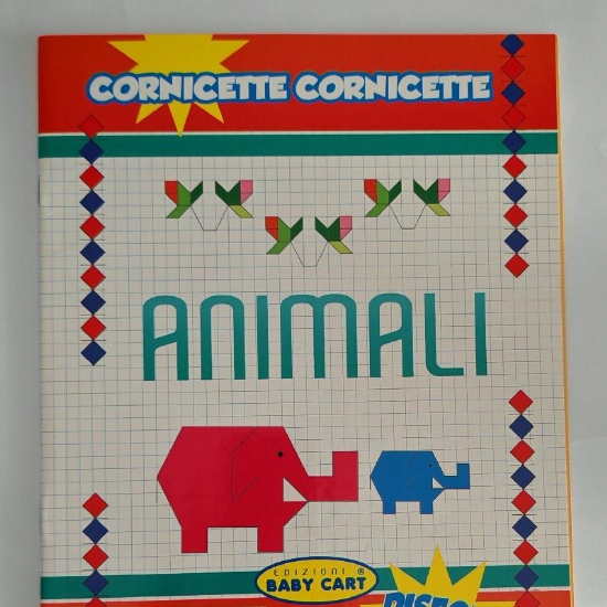 Cornicette Cornicette Animali Disegna e Colora Copertina Flessibile Baby Cart Salvadeos - 1