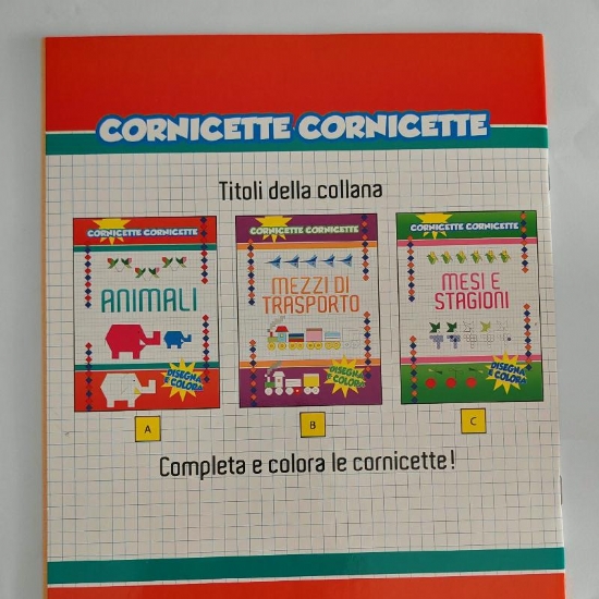 Cornicette Cornicette Animali Disegna e Colora Copertina Flessibile Baby Cart Salvadeos - 2
