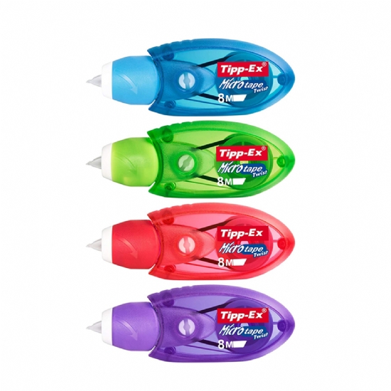 Correttore a nastro roller  Bic Tipp Ex  Micro Tape Twist 8m - 1