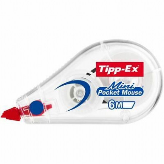 Correttore a nastro roller  Bic  Tipp Ex MINI Pocket Mouse 6m - 1