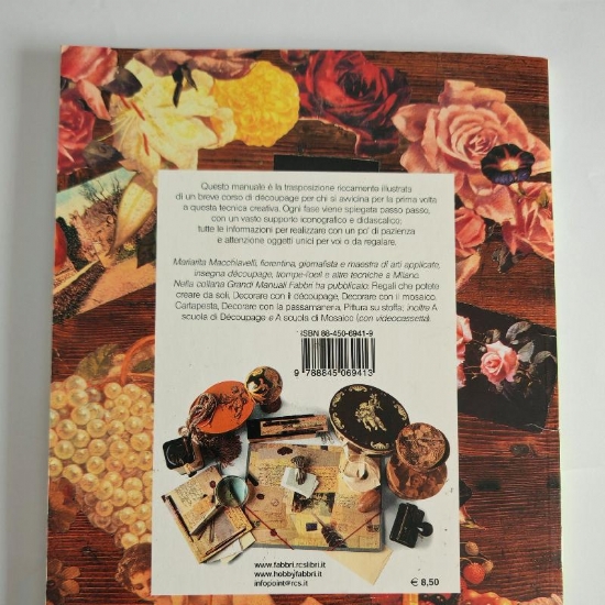 Corso Rapido d Decopage di Mariarita Macchiavelli Copertina Flessibile Fabbri Editori - 2
