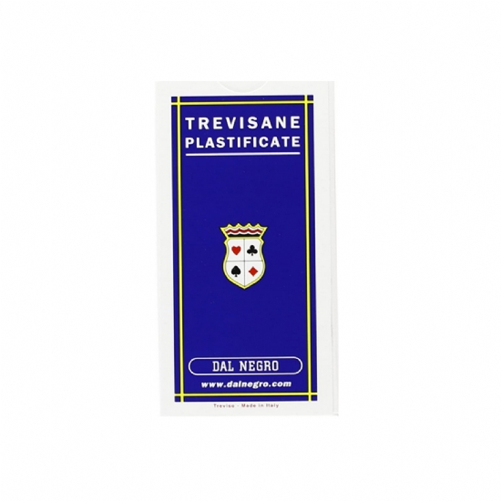 Dal Negro - Gioco 52 Carte Trevisane 114 Plastificate - Astuccio Blu - 1