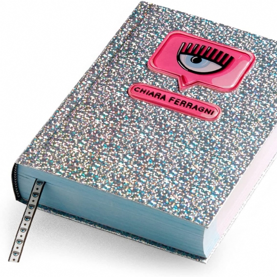 Diario Scolastico 16 mesi - 2021 2022 - CHIARA FERRAGNI - Scuola Fashion Blogger - Boss Babe - Argento Rosa Nero - 1
