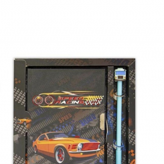 Diario Segreti Teorema Speed e Turbo Racing con Penna Fantasie Assortite - 2