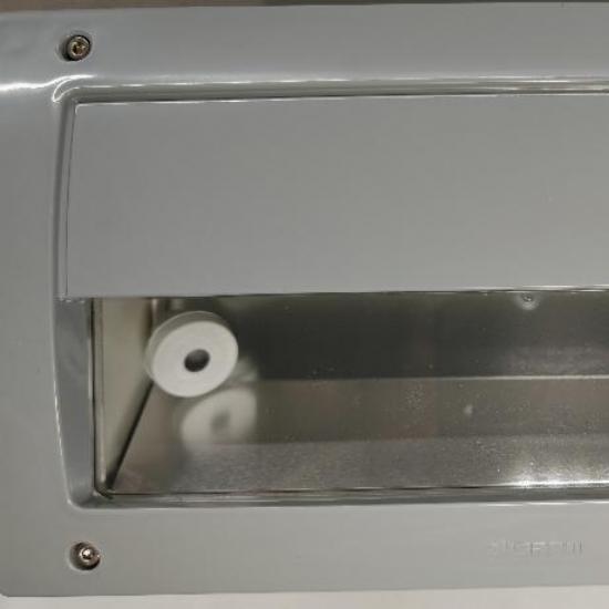 Disano Illuminazione 43173500 1607 BOX 1 LED 4W 4000K schermo a palpebra asimmetrico ad incasso per esterno grigio - 1