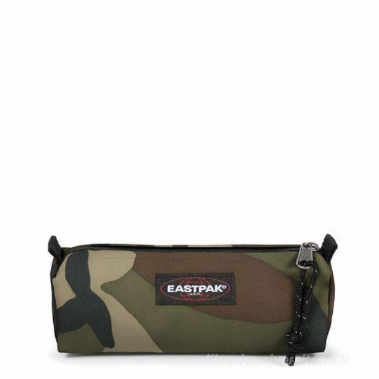Eastpak  Astuccio Bustina Benchmark Single 181 Camo Colore sfondo Mimetico Verde Marrone Nero  - 1