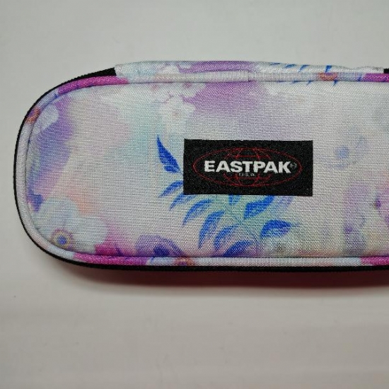 Eastpak Astuccio Ovale Oval Single 7S7 Dreamflower Pink Colore Disegni Floreali Bianco Blu Rosa Viola Azzurro - 1