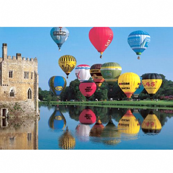 Educa 12006 - Puzzle 500 pezzi - Mongolfiere sul castello - Inghilterra - England - 1