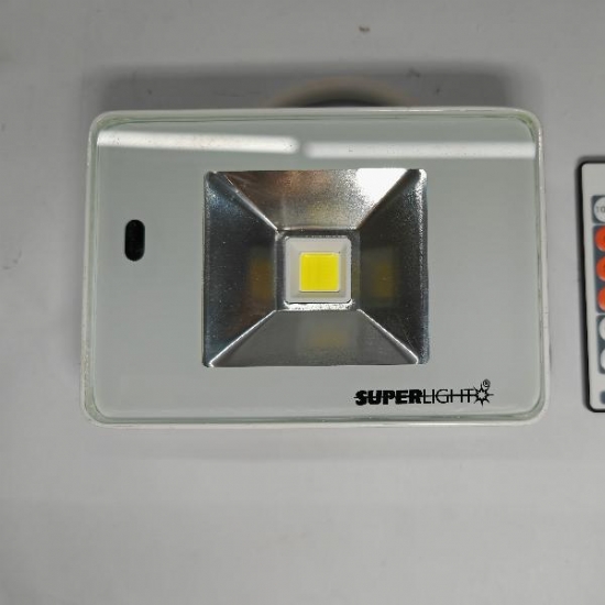 Elcart 18 4162000 Proiettore LED Slim da Esterno 10W IP65 con Sensore Microonde e Crepuscolare - 1