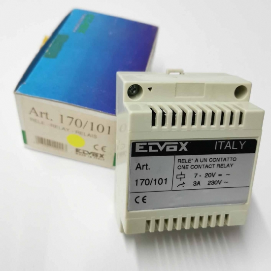 Elvox Art 170/101 Rele a un Contatto per Citofono Videocitofono - 1