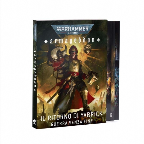 Espansione ITA Armageddon Il Ritorno di Yarrick Guerra senza Fine Libri Narrativa per Warhammer 40000 in Italiano - 1