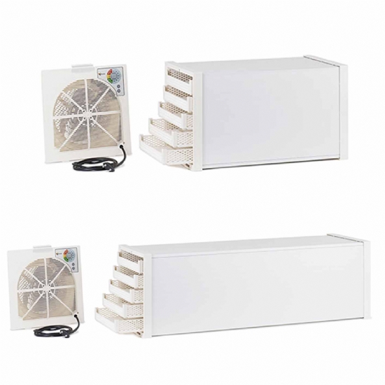 Essiccatore per alimenti Biosec Domus B5 essicca funghi frutta verdura pasta - Essiccatoio Domestico Elettrico Tauro Essiccatori  - 2
