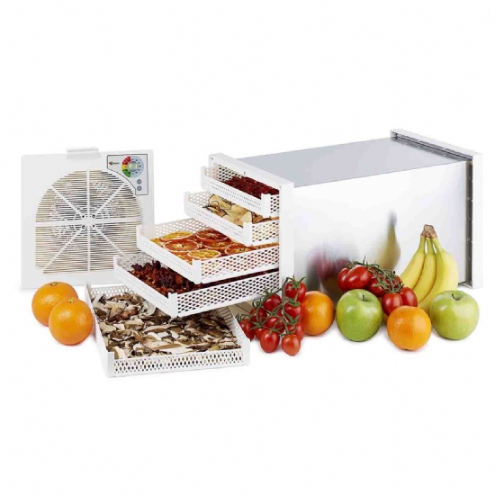 Essiccatore professionale Biosec Silver B5S per essicare funghi pasta fresca ortaggi frutta verdura - Tauro Essiccatori Made in Italy - 1