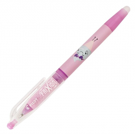 Frixion Ball  Pilot Pool Party Penna con Tappo Gel Cancellabile Fusto Pastello  Inchiostro Nero Rosa Blu  - 2