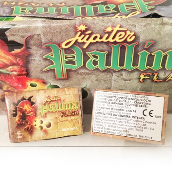  Fuochi Artificio Pallina Flash Jupiter Set 6 Pezzi per Matrimoni Compleanni Feste Natale - 2