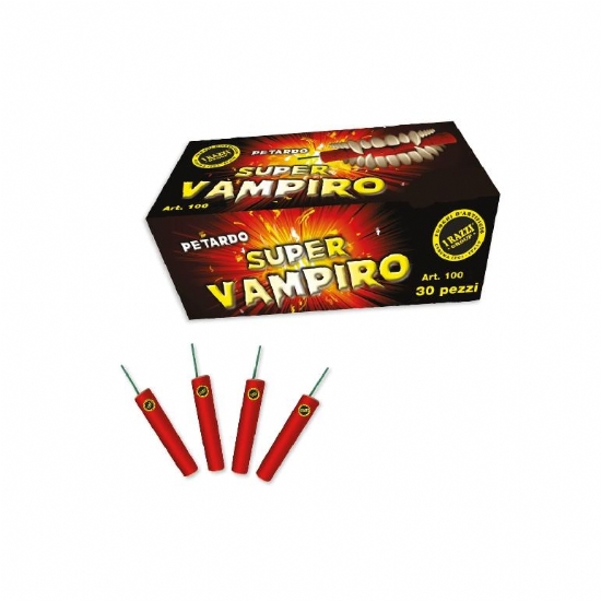  Fuochi Artificio Petardo Super Vampiro 30 Pezzi per Matrimoni Compleanni Feste Natale  - 1