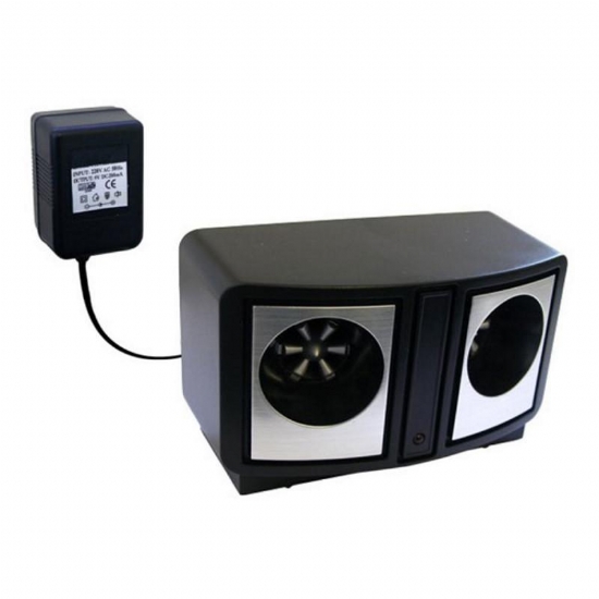 Futura Group TIP001 Scaccia Animali ad Ultrasuoni con Doppio Altoparlante - 1