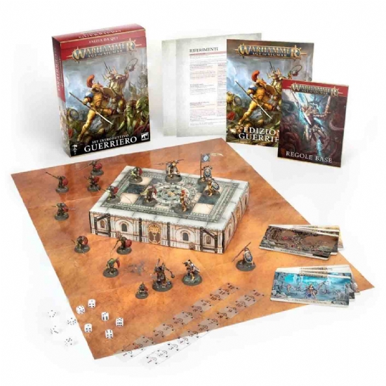 Gioco in scatola Warhammer Age of Sigmar in Italiano set introduttivo Guerriero per due giocatori Games Workshop - 1