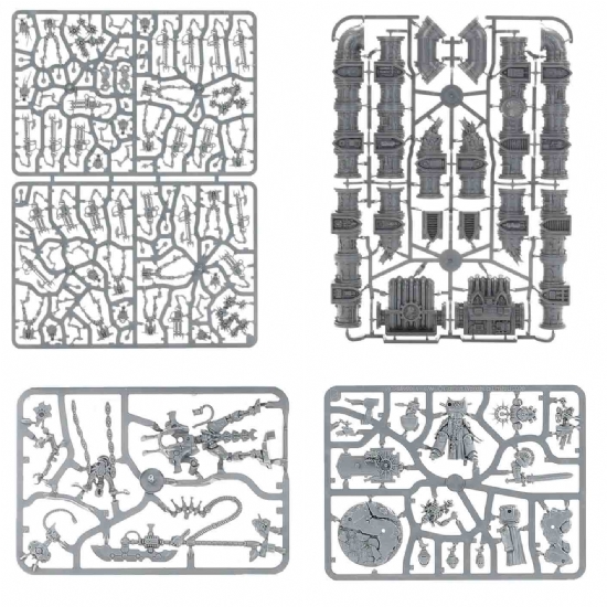 Gioco in scatola per iniziare a giocare a Warhammer 40000 in Italiano set edizione Comando per due giocatori Space Marine Necron Games Workshop - 2