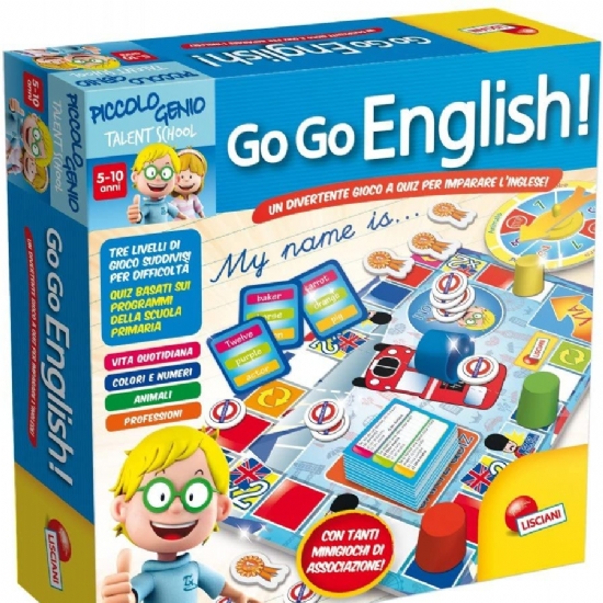 Go Go English - Lisciani - Gioco in Scatola -  Scuola Bambina Bambino - Inlgese - Talent School - 1