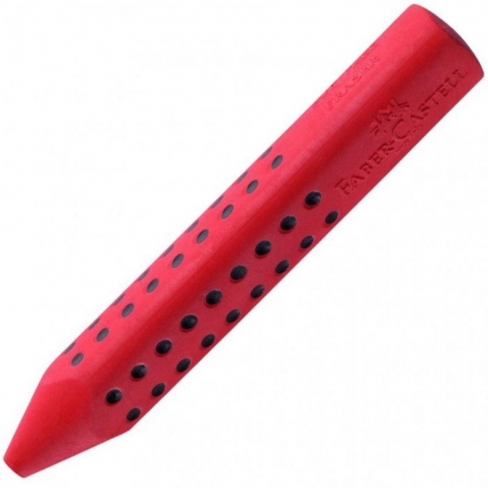 Gomma Triangolare Jumbo Grip 2001 Faber Castell  Rosso Blu  - 2