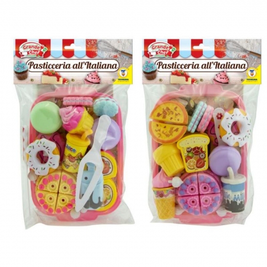 Grande Chef  Pasticceria Ialiana Set Dolci con Vassoio Assortiti - 1