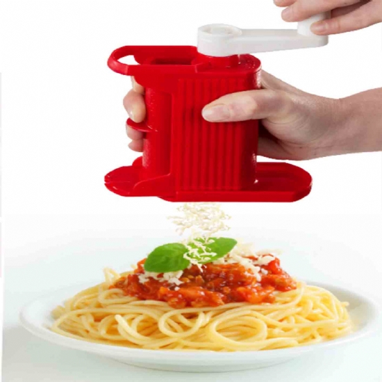 Grattugia Formaggio Grana Parmigiano Manuale da Tavola Rigamonti Parmesan Grater - Grattugino a Manovella Per Parmigiano e Formaggi Pasta a Dura - 1