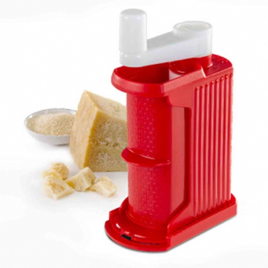 Grattugia Formaggio Grana Parmigiano Manuale da Tavola Rigamonti Parmesan Grater - Grattugino a Manovella Per Parmigiano e Formaggi Pasta a Dura - 2