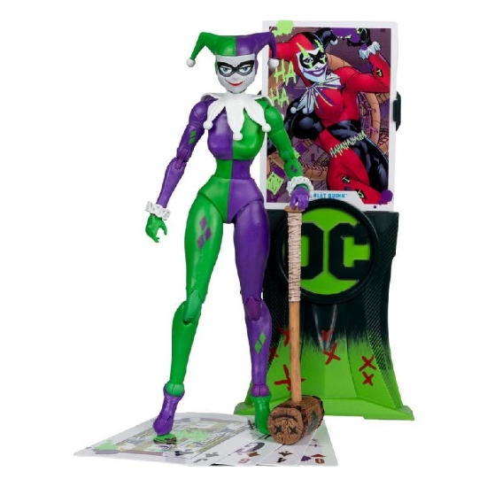 Harley Quinn Jokerizzata Gold Label  DC Multiverse Action Figure 18cm McFarlane Toys - 1