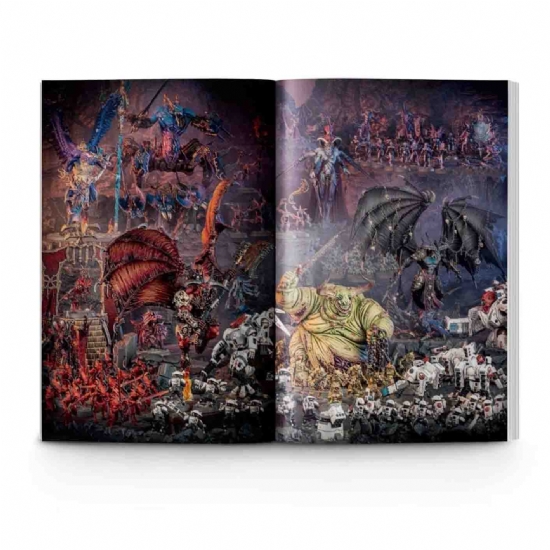 Iniziare a giocare con Warhammer 40000 giornale rivista in Italiano con due miniature Space Marines e Termagant Games Workshop - 2