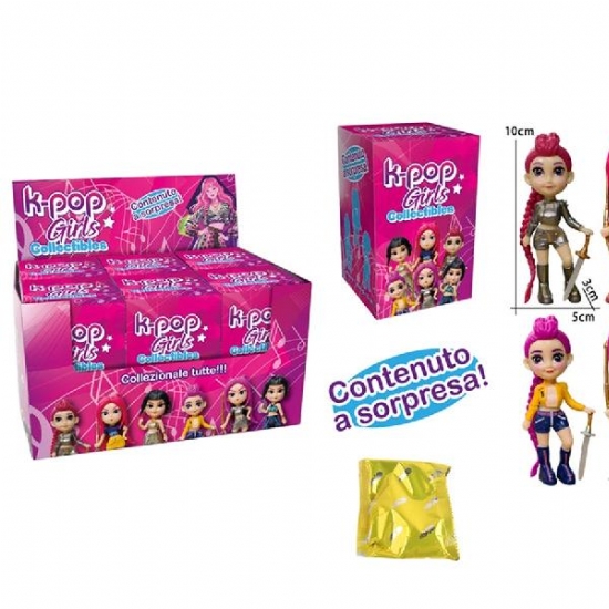 K Pop Idols Collectibles Mini Personaggi Bamboline da Collezione Assortite 10 cm - 1