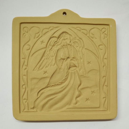 Kit Brown Bag Paper Art Stampo in Ceramica Quadrato 15 cm per Creare Biglietti Auguri da Incorniciare Fatti a Mano Vari Motivi - 2