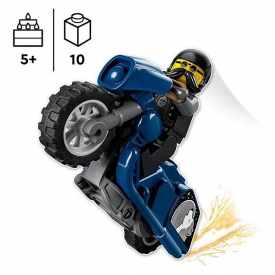 LEGO City Cyber Stuntz Bike 60331 Moto da Touring Carica e Vai per Salti e Acrobazie 5 Anni - 2