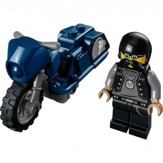LEGO City Cyber Stuntz Bike 60331 Moto da Touring Carica e Vai per Salti e Acrobazie 5 Anni - 2