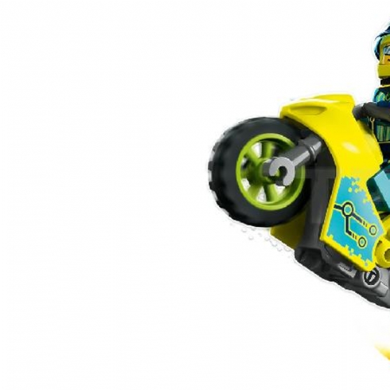 LEGO City Cyber Stuntz Bike 60358 Moto Carica e Vai per Salti e Acrobazie 5 Anni - 2
