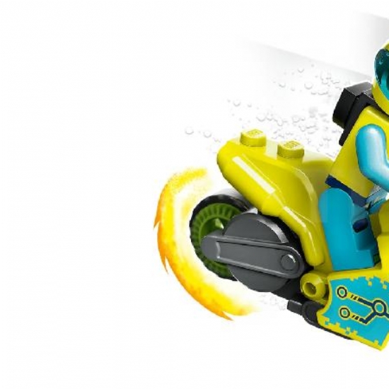 LEGO City Cyber Stuntz Bike 60358 Moto Carica e Vai per Salti e Acrobazie 5 Anni - 2