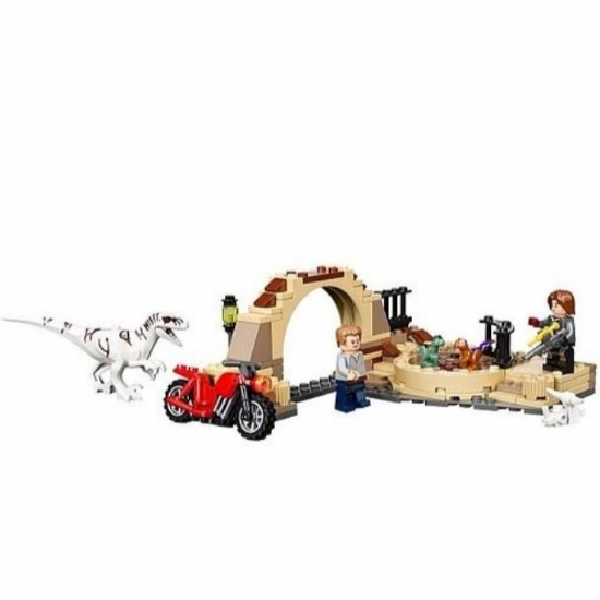 LEGO Jurassic World 76945 Atrociraptor Dinosaur Inseguimento sulla moto 6 Anni - 2