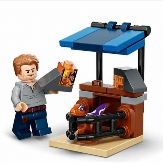 LEGO Jurassic World 76945 Atrociraptor Dinosaur Inseguimento sulla moto 6 Anni - 2