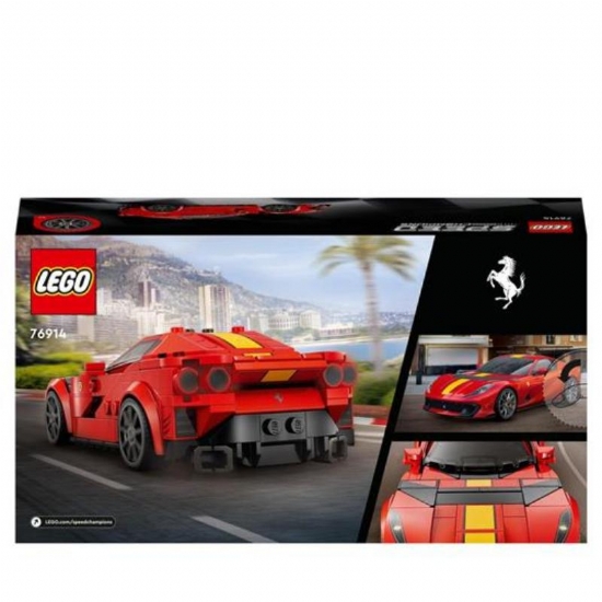 LEGO Speed Champions 76914 Ferrari 812 Competizione Modellino di Auto da Costruire Macchina Giocattolo 2023 da Collezione 9 Anni - 2