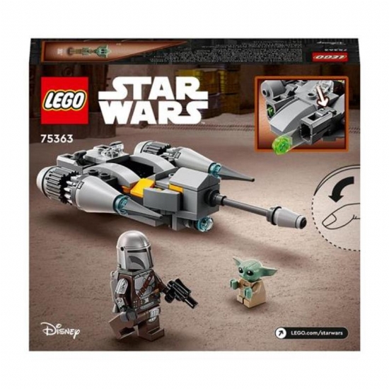 LEGO Star Wars 75363 Starfighter N1 del Mandaloriano Microfighter Gioco da Costruire con Grogu Baby Yoda Regali Bambini 6 - 2