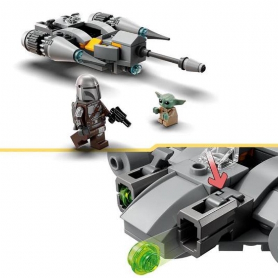 LEGO Star Wars 75363 Starfighter N1 del Mandaloriano Microfighter Gioco da Costruire con Grogu Baby Yoda Regali Bambini 6 - 2
